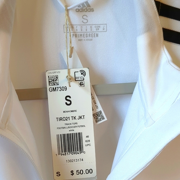 Adidas Men's Track/Soccer Jacket - Picture 4 of 5